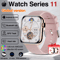 Series 11 Pro AMOLED GPS Smartwatch Bluetooth Call Waterproof Fitness Watch For IOS Android 8