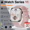 Series 11 Pro AMOLED GPS Smartwatch Bluetooth Call Waterproof Fitness Watch For IOS Android 8