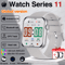 Series 11 Pro AMOLED GPS Smartwatch Bluetooth Call Waterproof Fitness Watch For IOS Android 9
