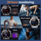 TitanForce X Military GPS Smartwatch 1000mAh AMOLED Bluetooth Call Rugged Fitness Watch 9