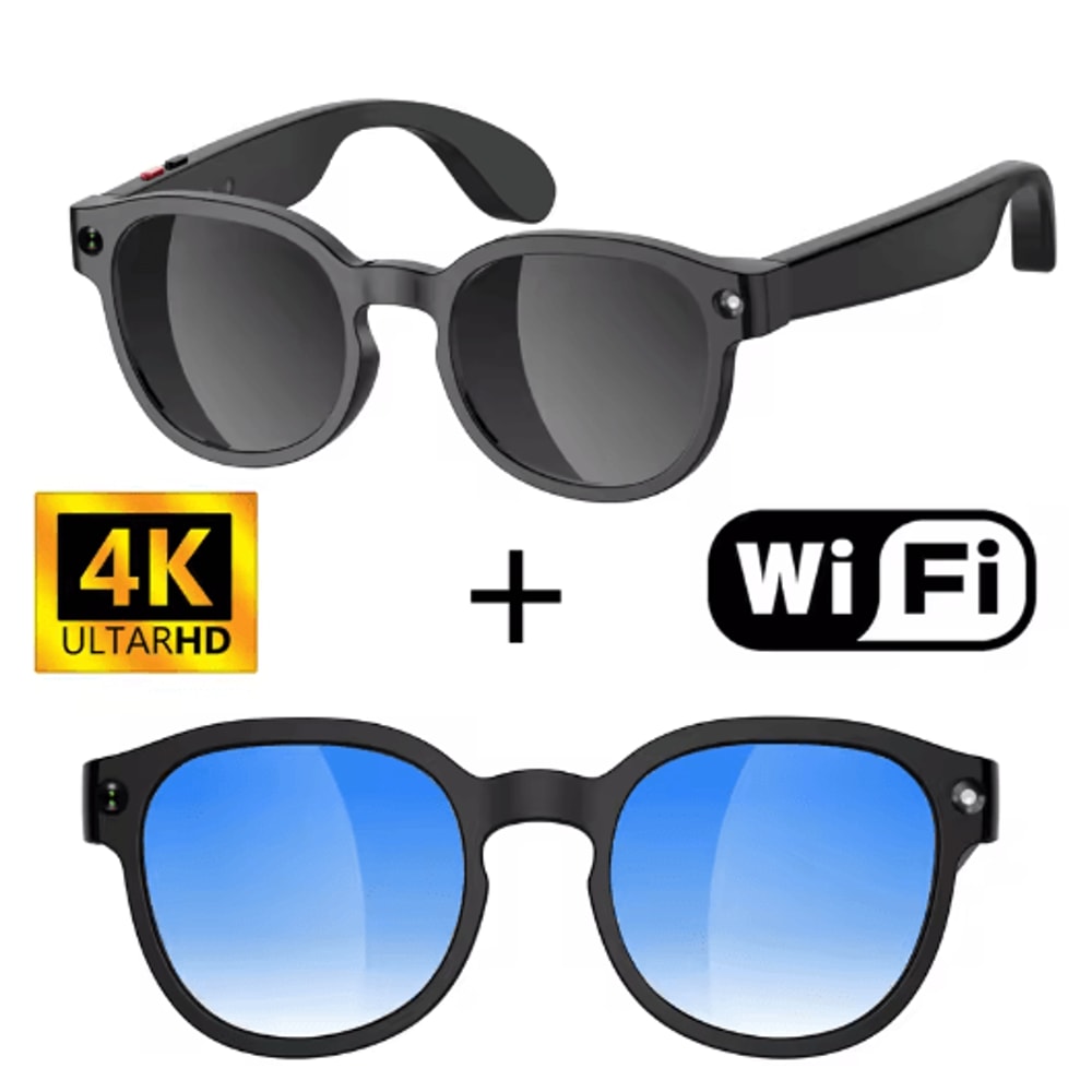VisionX AI Smart Camera Glasses HD Video Translation Bluetooth Call Sunglasses 4