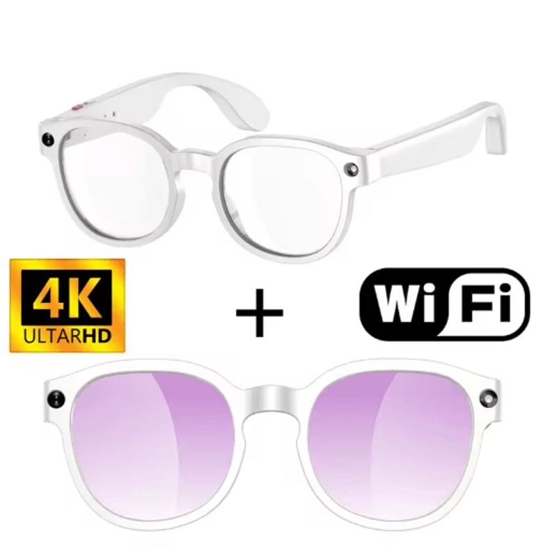 VisionX AI Smart Camera Glasses HD Video Translation Bluetooth Call Sunglasses 5