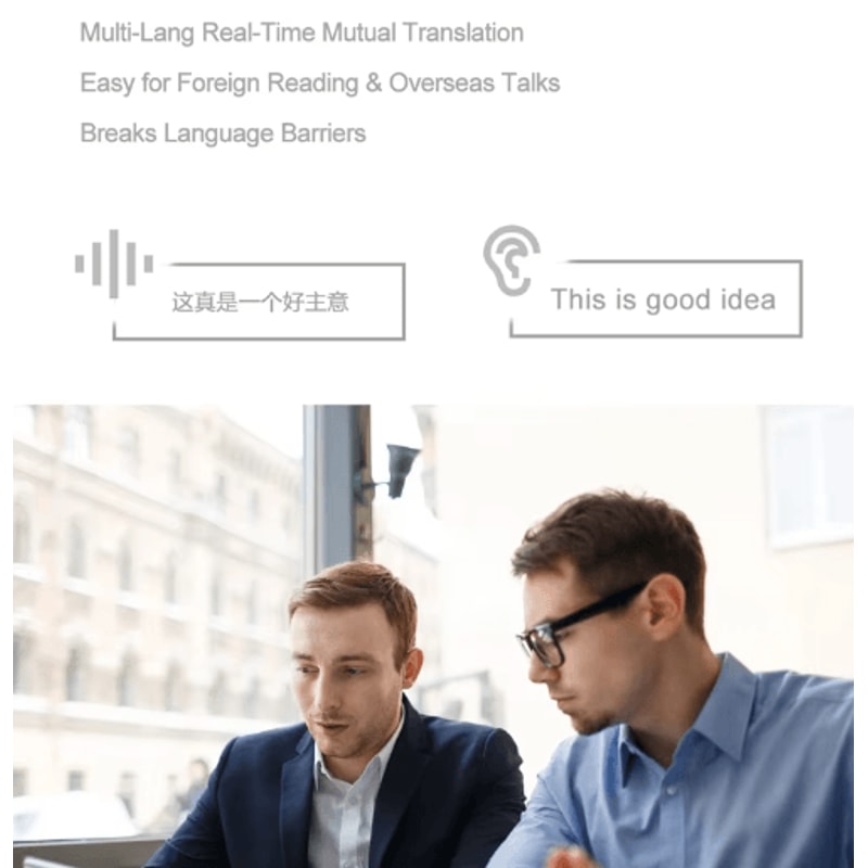VisionX AI Smart Camera Glasses HD Video Translation Bluetooth Call Sunglasses 6