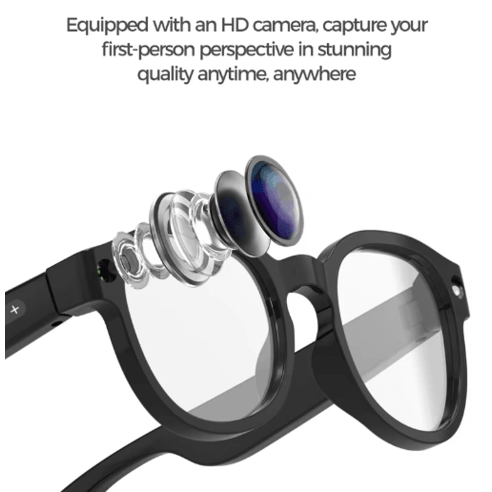VisionX AI Smart Camera Glasses HD Video Translation Bluetooth Call Sunglasses 8