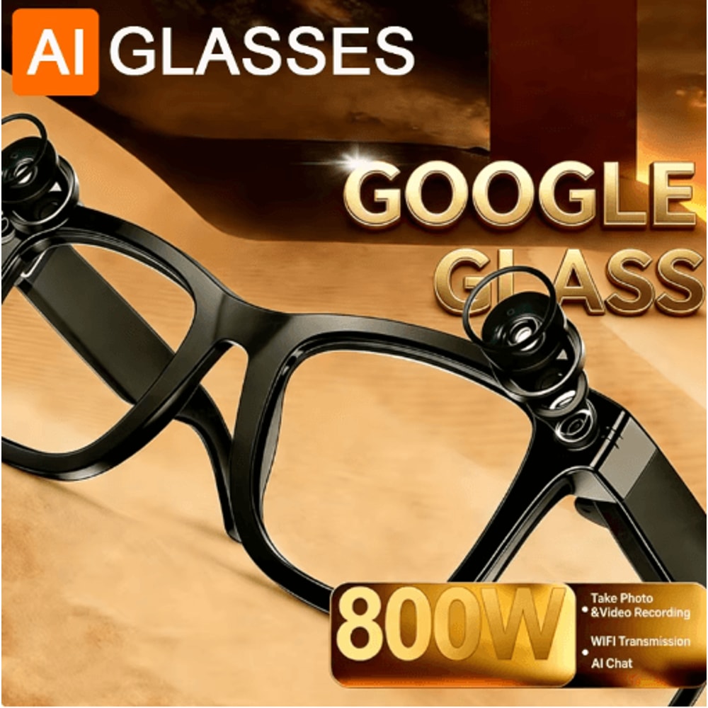 VisionX AI Smart Camera Glasses HD Video Translation Bluetooth Call Sunglasses 0
