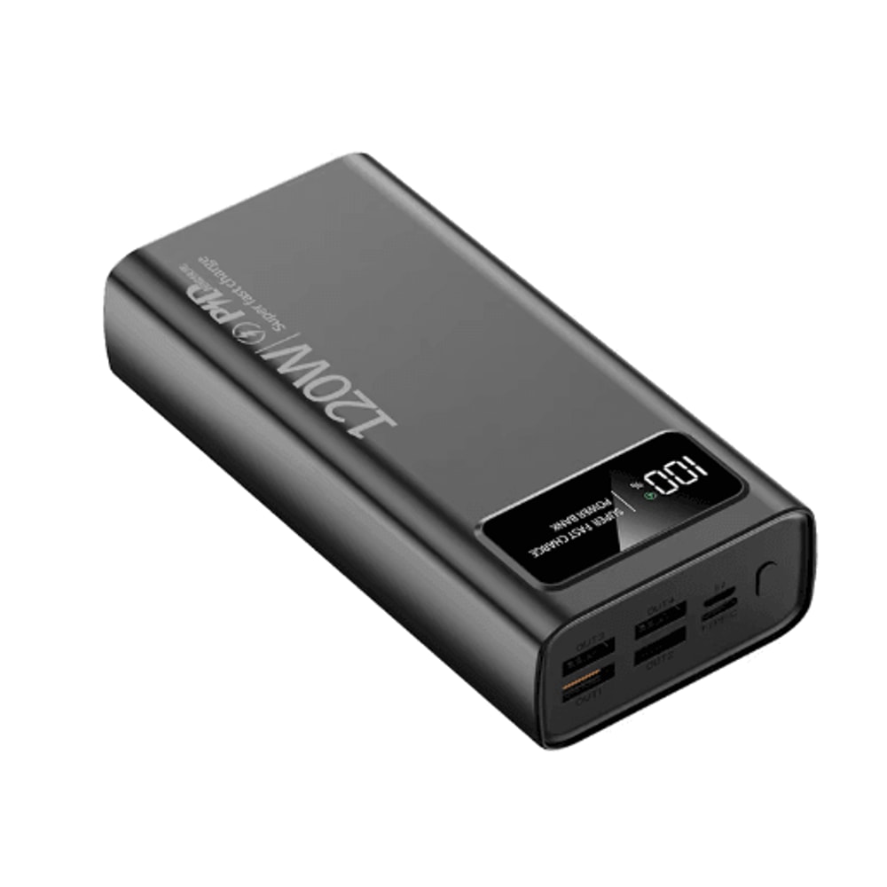 PowerMax 50000mAh 120W Fast Charging Power Bank High Capacity Portable Charger With Digital Display 8