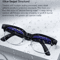 VisionTranslate Pro 4K AI Smart Glasses Camera Translation Bluetooth Call Wearable 6