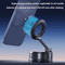 MagGrip Pro Vacuum Magnetic Phone Holder 360 Foldable Suction Mount For Car Multi Use 9