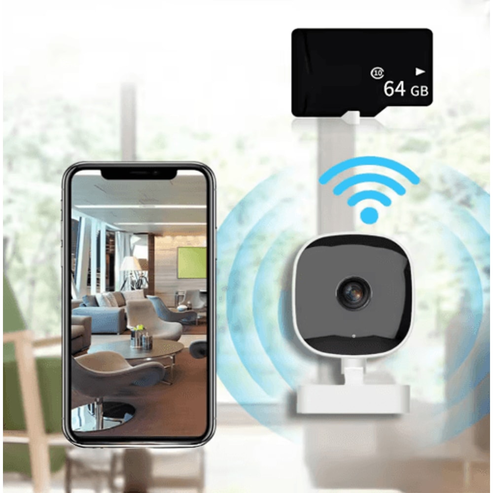 4K Mini WiFi Security Camera With Night Vision Motion Detection Waterproof Outdoor Surveillance Ca 1