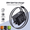 GaN Super Fast Charging Adapter Compact Portable USB C Travel Charger For IPhone Android 13