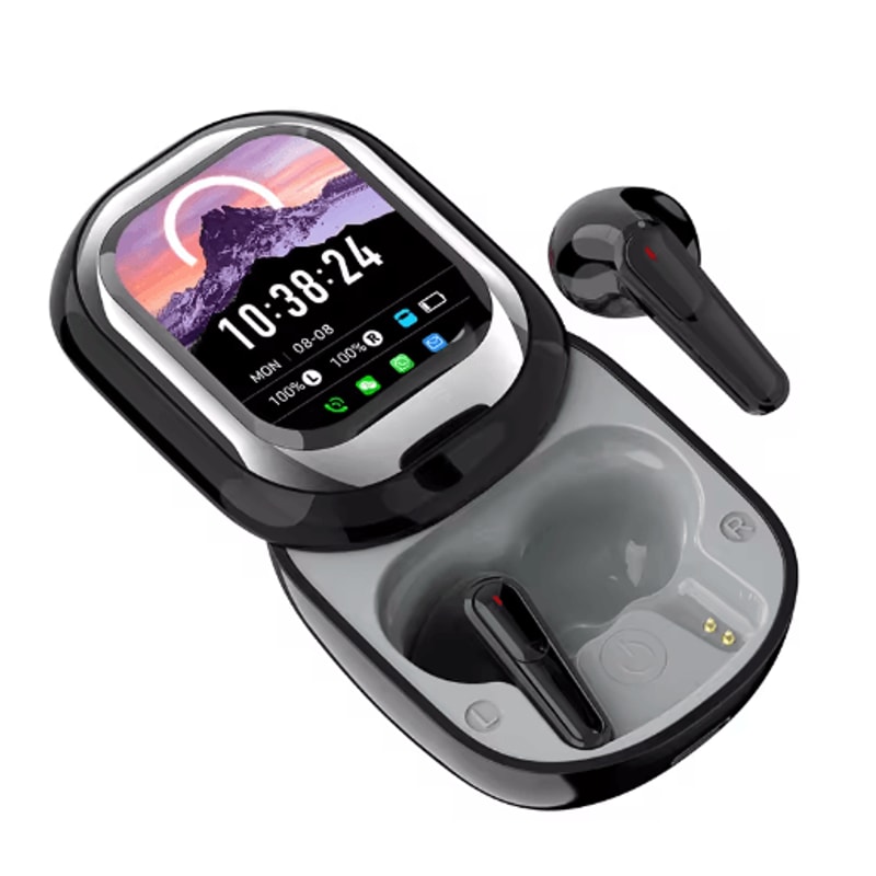 SEONE Smart Touchscreen TWS Earbuds With LED Display Wireless Bluetooth Earbuds With App Control 1