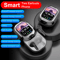 SEONE Smart Touchscreen TWS Earbuds With LED Display Wireless Bluetooth Earbuds With App Control 5