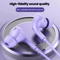 HiFi TypeC Wired Earbuds 12M USB C Sport Earphones With Mic Digital Chip Audio 6