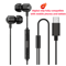HiFi USBC Wired Headphones 12M Type C Earphones With Digital Chip For Android IPhone 2
