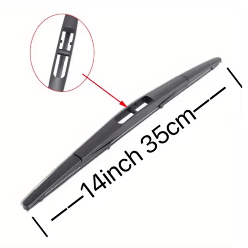 Universal Rear Wiper Blade For Honda Subaru 10 12 14 Rear Windshield Replacement 1