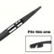Universal Rear Wiper Blade For Honda Subaru 10 12 14 Rear Windshield Replacement 5
