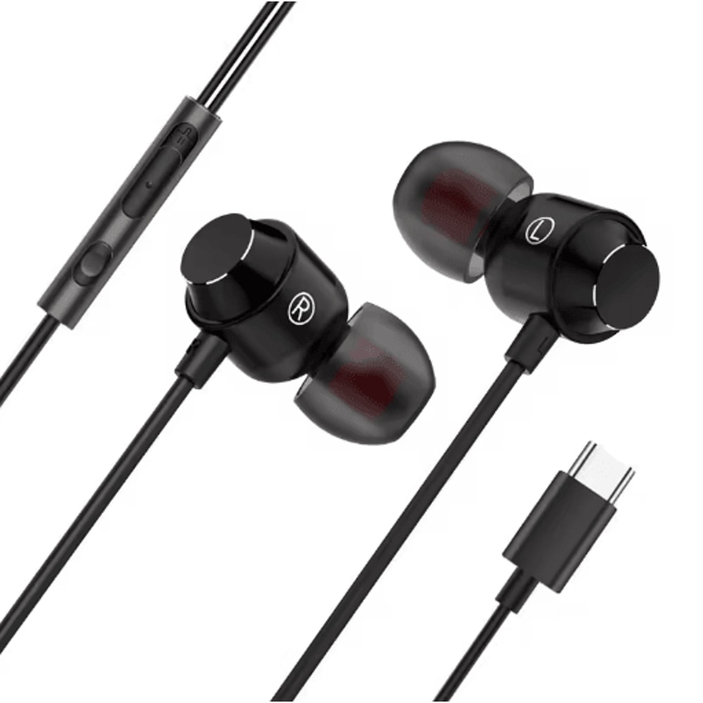 Premium USBC Wired Earbuds 12M Type C Headphones With Digital Chip For Android IOS 2