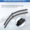22 Front Wiper Blade Set For Mercedes W205 GLC Premium Windscreen Replacement LHDRHD 3