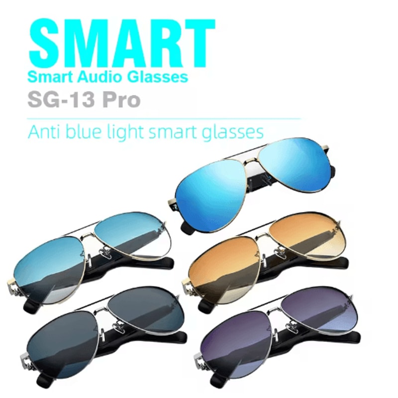 SG13 Smart Audio Glasses Bluetooth 54 OpenEar Eyewear For IOS Android 0