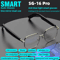 SG16 Pro Smart Audio Glasses Anti Blue Light Bluetooth Sunglasses With Gold Frame For Sports Dail 0