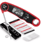 Instant Read Digital Meat Thermometer High Accuracy Waterproof BBQ Kitchen Thermometer With Backl 2