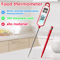 Instant Read Digital Meat Thermometer High Accuracy Waterproof BBQ Kitchen Thermometer With Backl 5