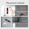 Instant Read Digital Meat Thermometer High Accuracy Waterproof BBQ Kitchen Thermometer With Backl 6