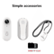 4K Thumb Action Camera Mini Wearable Sports Camera With Stabilization Rechargeable Battery 2
