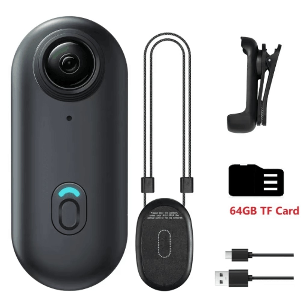 4K Thumb Action Camera Mini Wearable Sports Camera With Stabilization Rechargeable Battery 11