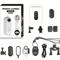 4K Thumb Action Camera Mini Wearable Sports Camera With Stabilization Rechargeable Battery 0