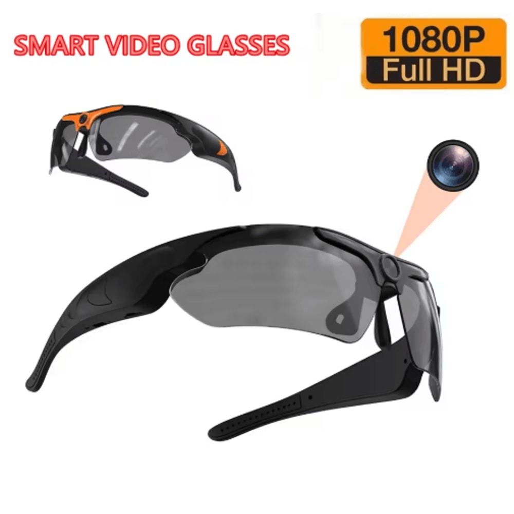 1080P HD Camera Sunglasses Wearable Video Recording Glasses With Polarized Lens For Outdoor Sport 7