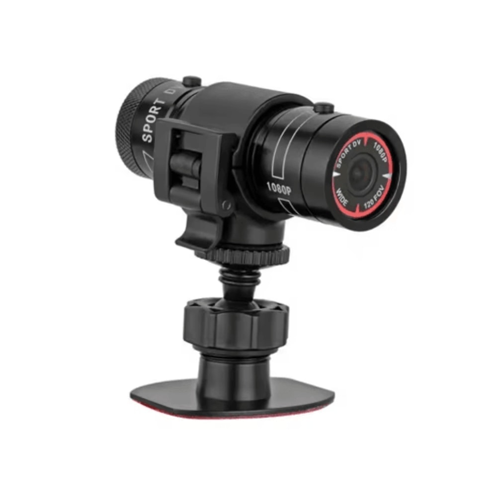 Mini 1080P Action Camera With Flashlight Waterproof Helmet Camera For Bike Motorcycle 1