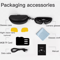 4K Smart Camera Glasses Wearable HD Video Recording Eyewear For Driving Outdoor Use 2