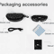 4K Smart Camera Glasses Wearable HD Video Recording Eyewear For Driving Outdoor Use 3