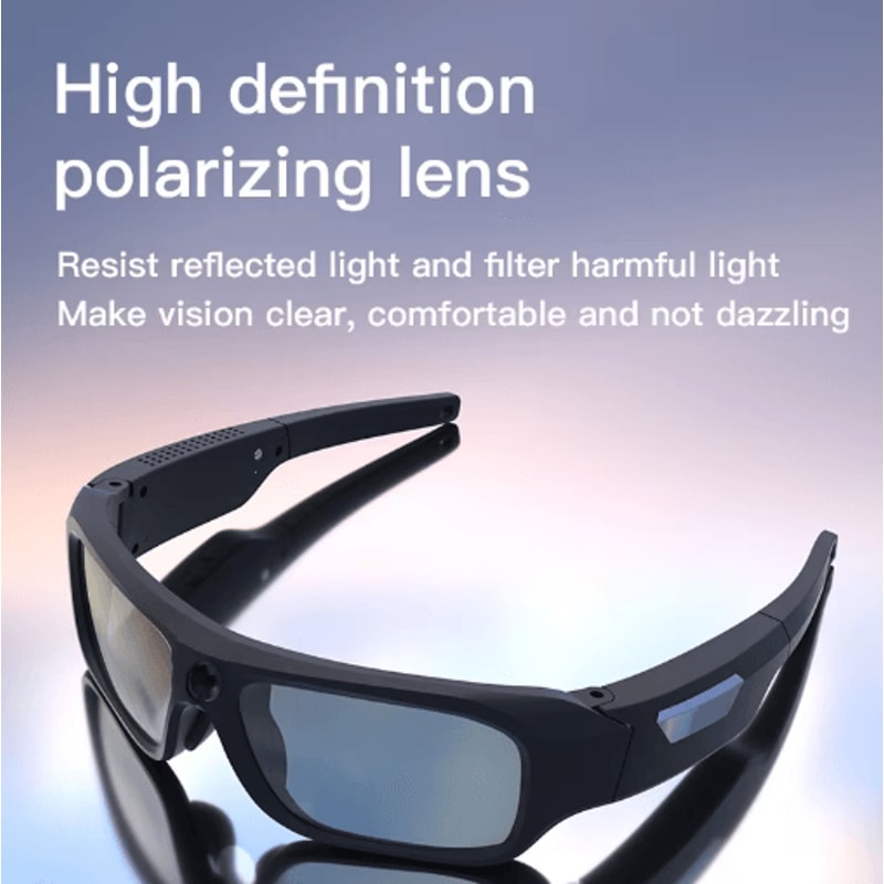 4K Smart Camera Glasses Wearable HD Video Recording Eyewear For Driving Outdoor Use 8