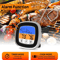 Smart Touchscreen Meat Thermometer With Probe Digital BBQ Kitchen Thermometer With Timer Cook Mo 0