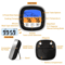Smart Touchscreen Meat Thermometer With Probe Digital BBQ Kitchen Thermometer With Timer Cook Mo 6