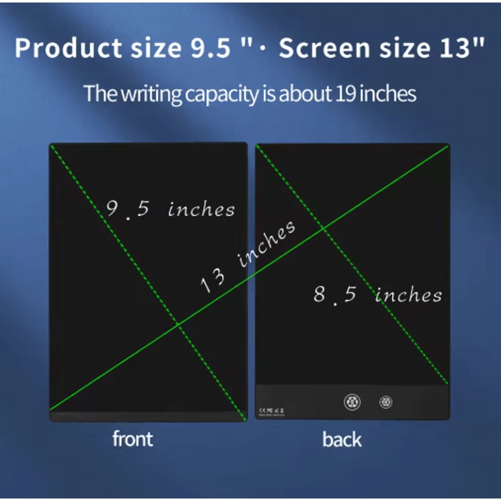 95 LCD Writing Tablet Reusable Digital Drawing Board For Kids Learning Creativity 4