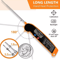 Instant Read Digital Meat Thermometer High Accuracy Waterproof BBQ Kitchen Thermometer With Backl 1