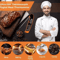 Instant Read Digital Meat Thermometer High Accuracy Waterproof BBQ Kitchen Thermometer With Backl 0