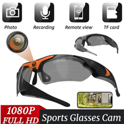 1080p smart camera sunglasses – wide-angle wearable video recording glasses for outdoor sports
