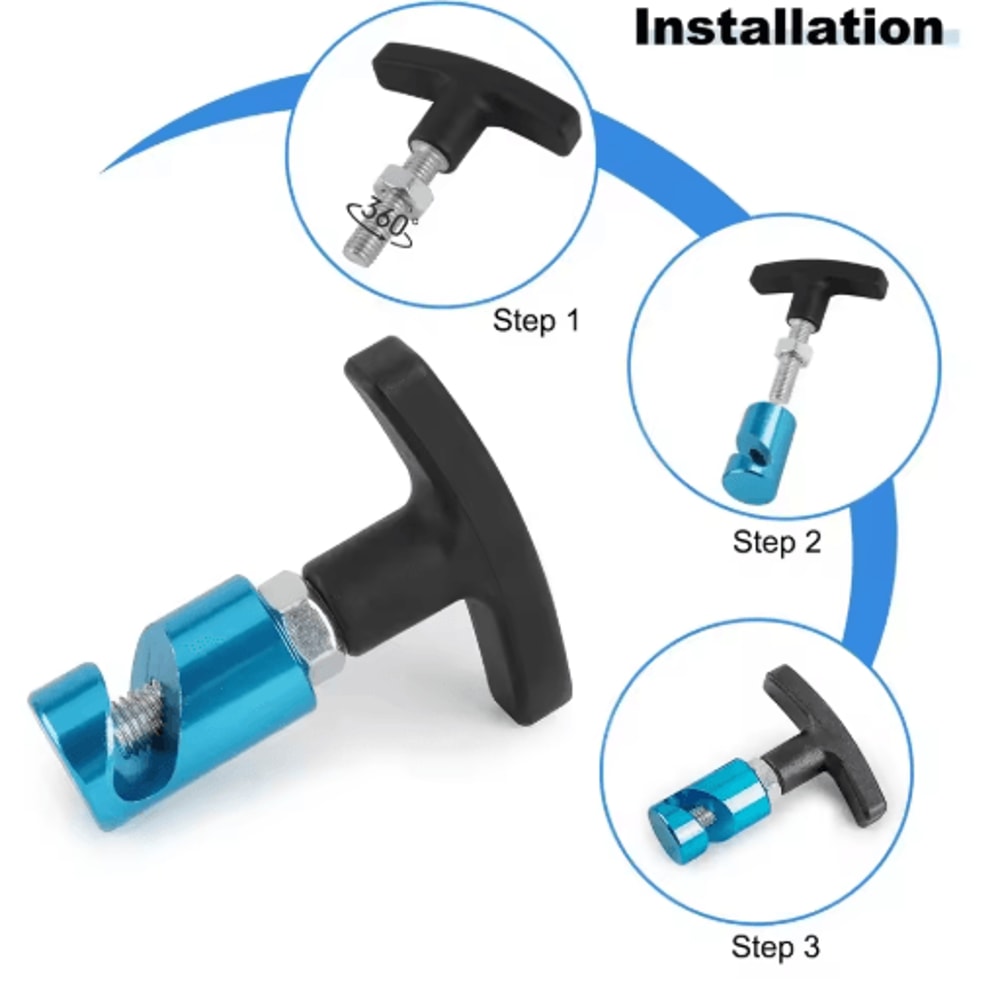 Universal Car Hood Support Clamp AntiSlip Engine Cover Holder Strut Fixing Clip 6