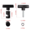 Universal Car Hood Support Clamp AntiSlip Engine Cover Holder Strut Fixing Clip 7