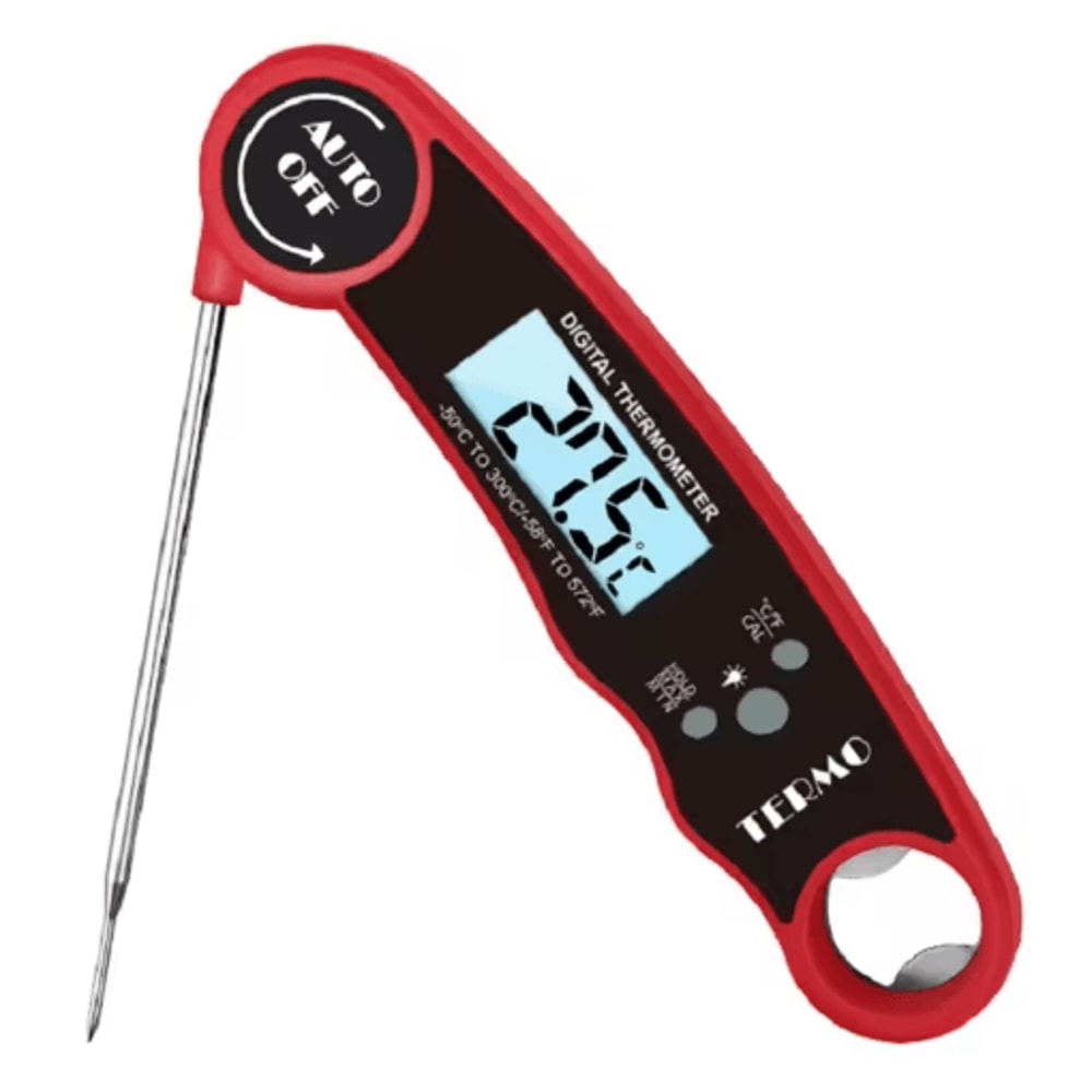 3Second Instant Read Meat Thermometer Fast Accurate Digital Food Thermometer For BBQ Kitchen 1