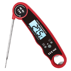 3-second instant read meat thermometer – fast & accurate digital food thermometer for bbq & kitchen