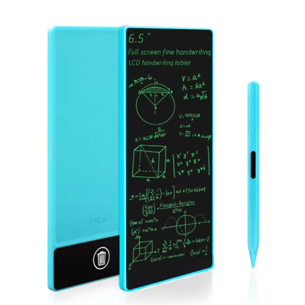 65 LCD Writing Tablet For Kids Reusable Doodle Board Digital Handwriting Pad For Home School Off 1