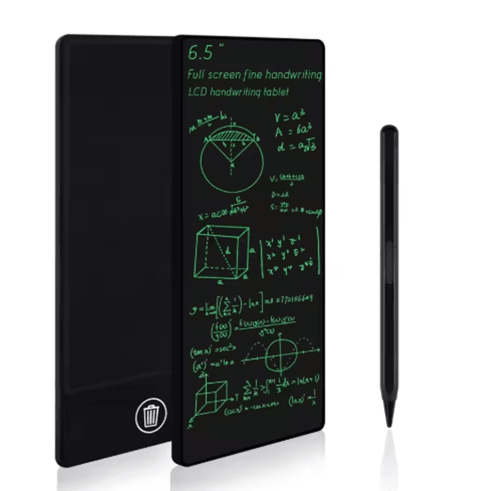 65 LCD Writing Tablet For Kids Reusable Doodle Board Digital Handwriting Pad For Home School Off 2