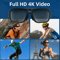 4K UltraClear Camera Glasses Wearable Video Recording Sunglasses For Sports Outdoor Use 4