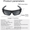 4K UltraClear Camera Glasses Wearable Video Recording Sunglasses For Sports Outdoor Use 5