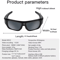 4K UltraClear Camera Glasses Wearable Video Recording Sunglasses For Sports Outdoor Use 5